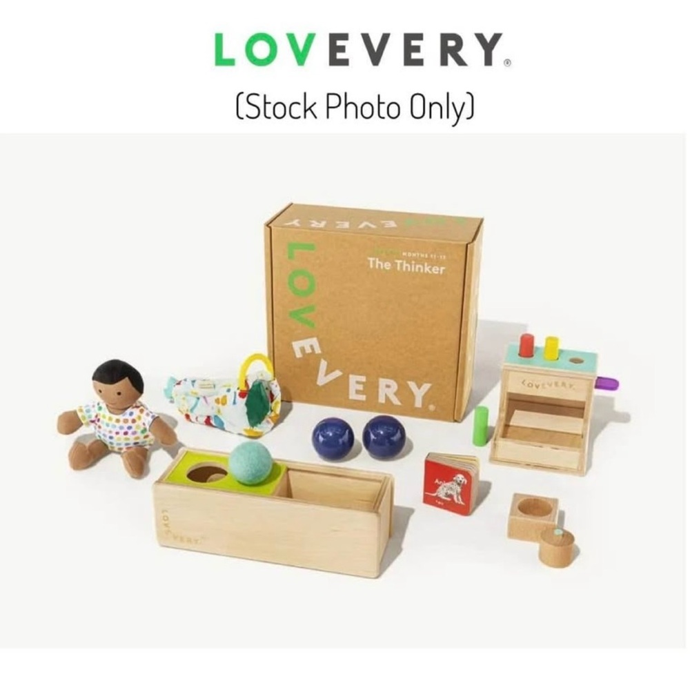 The Thinker 11-12 Months LOVEVERY Play Kit